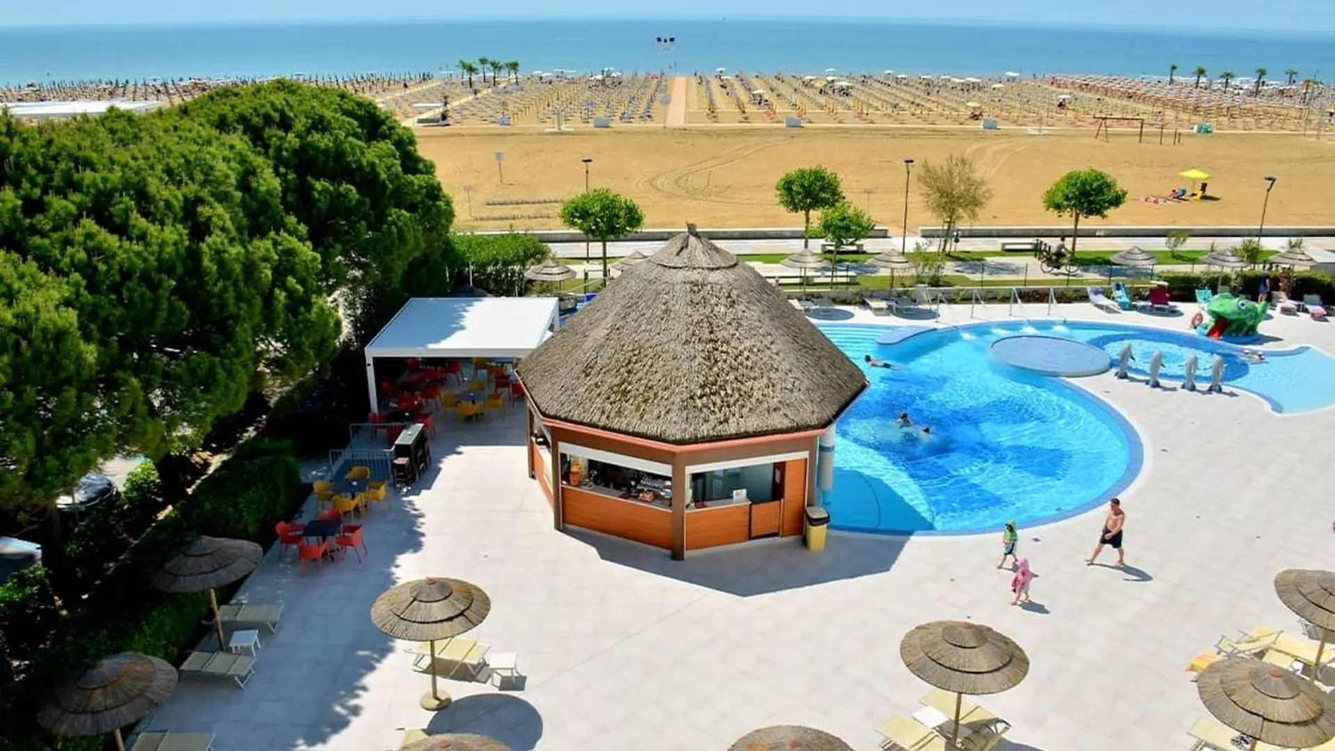 Seaside Studio With Poolside Retreat Bibione